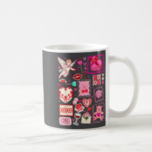 Coquette Valentine Xoxo Be Mine Valentine Bow Hear Coffee Mug