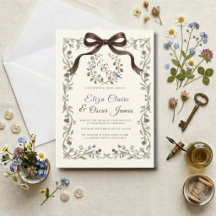 Coquette Wildflower Meadow Wedding