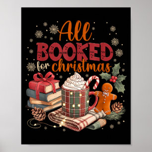 Coquette Xmas Book Lover, Santa Cocoa, All I Want Poster