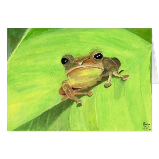 Coquí Card (Front Horizontal)