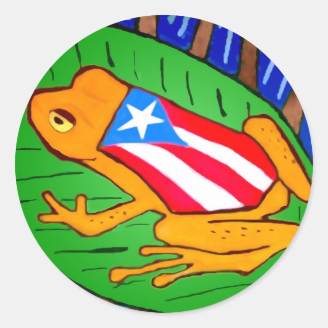 Coqui-flag Sticker Small (Front)