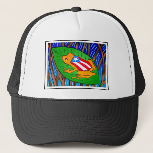 Coqui-flag Trucker Hat