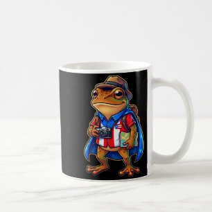 Coqui frog puerto rico rican flag boricua herencia coffee mug