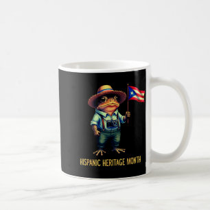 Coqui Frog Puertorico Boricua Puertorican Flag His Coffee Mug