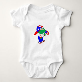 Coqui Puerto Rico Pride Baby Bodysuit