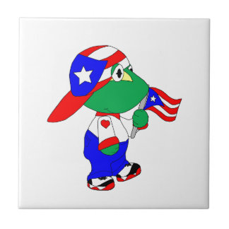 Coqui Puerto Rico Pride Ceramic Tile