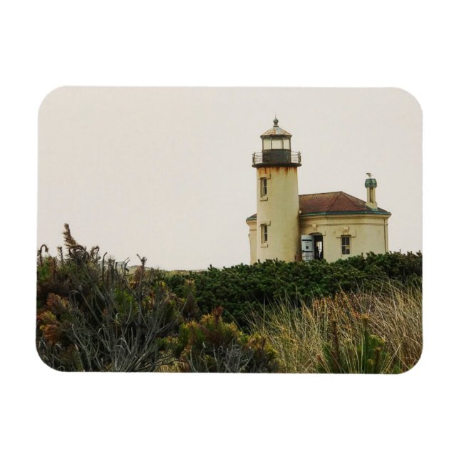 Coquille River Lighthouse, OR Magnet (Horizontal)