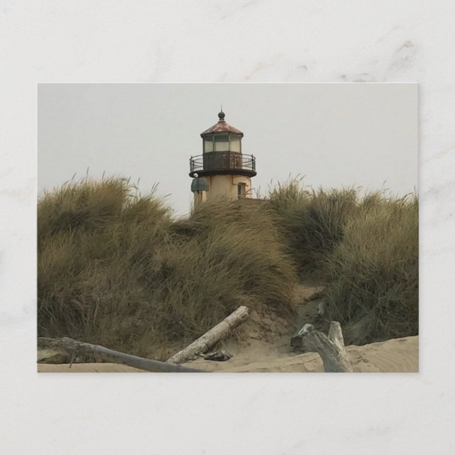 Coquille River Lighthouse, OR Postcard (Front)
