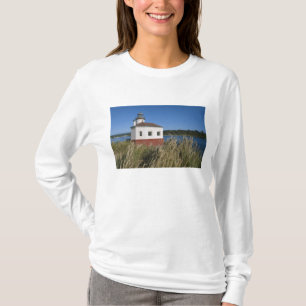 Coquille River lighthouse, Oregon, USA T-Shirt