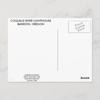 Coquille River Lighthouse Postcard