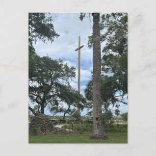 Coquina Stone Ruins Postcard