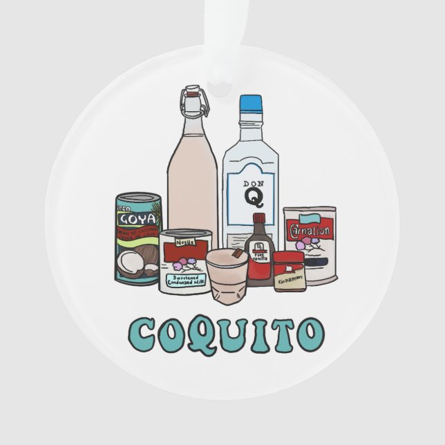 COQUITO CHRISTMAS ORNAMENT  (Front)