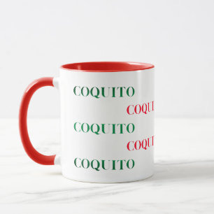 Coquito Green and Red  Mug