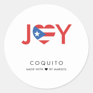 Coquito Joy Food and Beverage Label Set