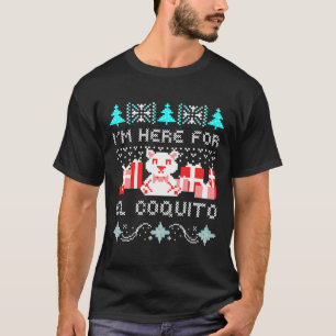 Coquito Puerto Rico Ugly Christmas Sweater Navidad