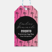 Coquito Recipe Drink Coconut Egg Nog Palm Pink