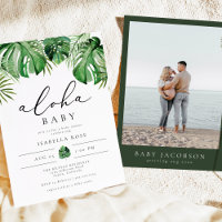 CORA Tropical Palm Aloha Baby Baby Shower