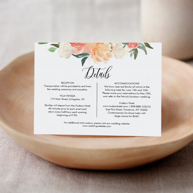 CORA Wedding Details Accommodations Enclosure Card (Creator Uploaded)