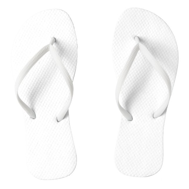 Coral and Emerald Garden Thongs (Footbed)
