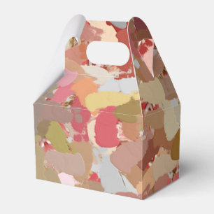 Coral Beads Paint Splatter 5050 favour box