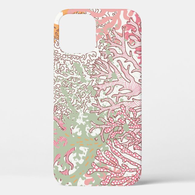 Coral Beauty: Underwater Pattern Wonderland. Case-Mate iPhone Case (Back)