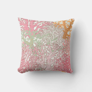 Coral Beauty: Underwater Pattern Wonderland. Cushion