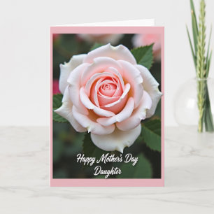Coral Bloom Happy Mothers Day Card