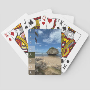 Coral Boulder - Bathsheba, Barbados Playing Cards