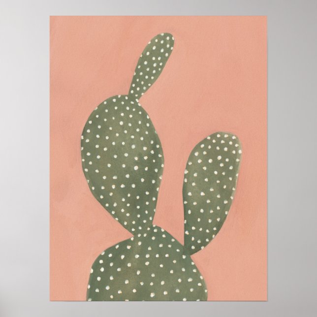 Coral Cacti Poster (Front)