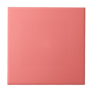 Coral coral ceramic tile