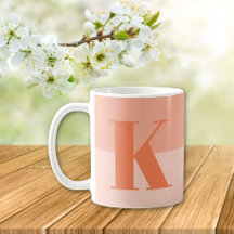 Coral Custom Monogram 