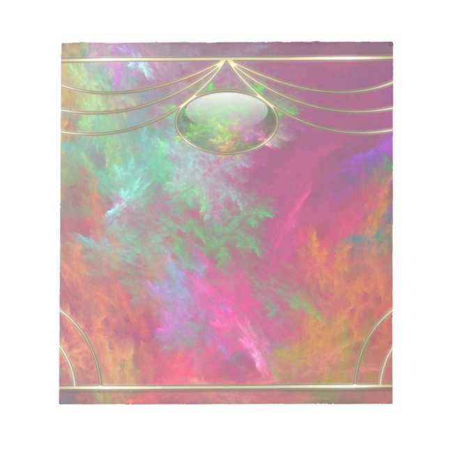 Coral Depths Notepad (Front)