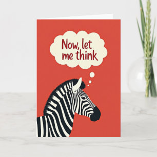 Coral Equine Birthday Card