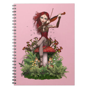 Coral Fairy ~ Sweet Melody Notebook