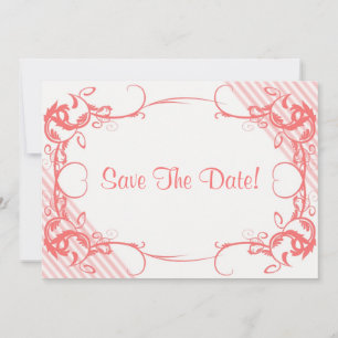 Coral Fancy Save The Date