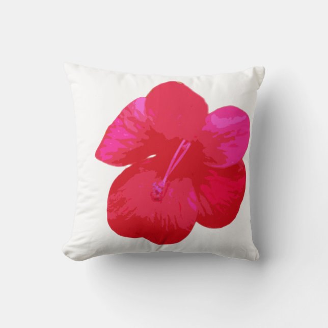Coral flower cushion (Front)