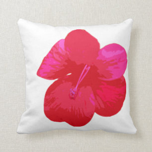 Coral flower cushion