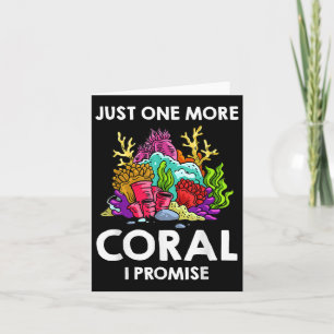 Coral Frag Reef Aquarium Fish Tank Aquarist Card