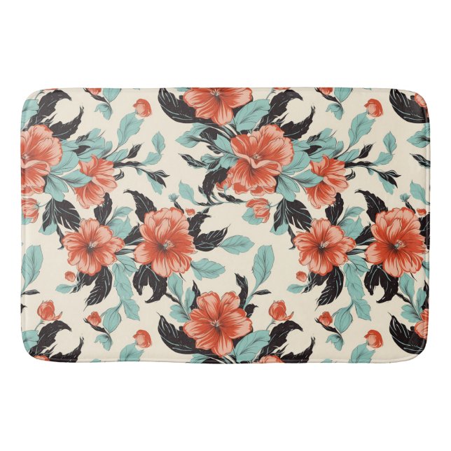 Coral Garden Bath Mat (Front)