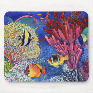 Coral Garden Mouse Pad
