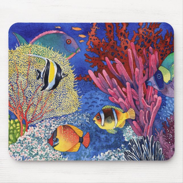 Coral Garden Mouse Pad (Front)