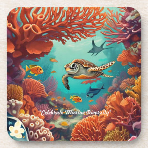 "Coral Gardens" Coaster