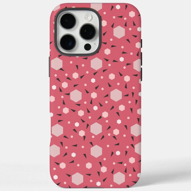 Coral Geo Edition Case-Mate iPhone Case (Back)