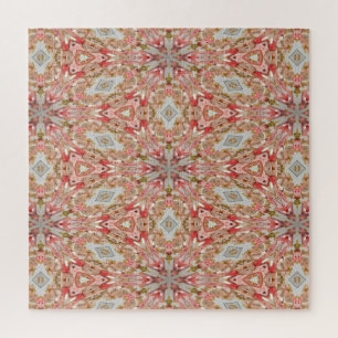 Coral Kaleidoscope Jigsaw Puzzle