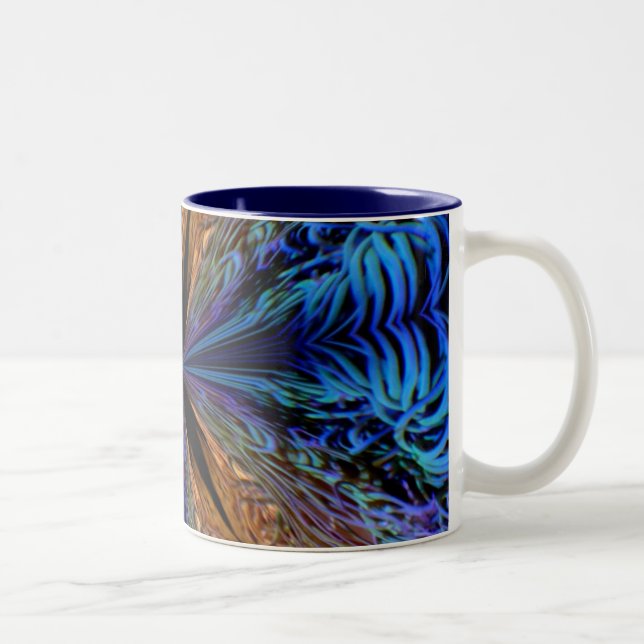 Coral Kaleidoscope Mug (Right)