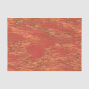 Coral Lava Tissue Paper