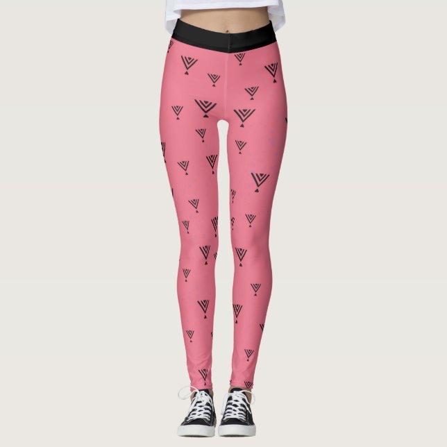 Coral Leggings (Front)