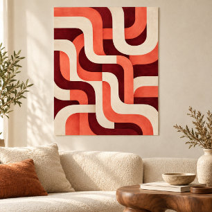 Coral Loom Labyrinth Art Print