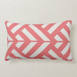 Coral Modern Lumbar Cushion