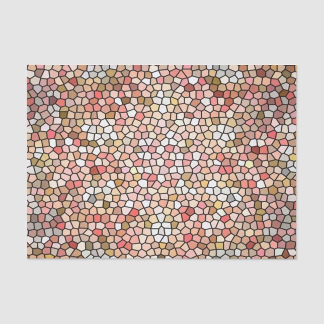 Coral Mosaics tissue paper (Front)